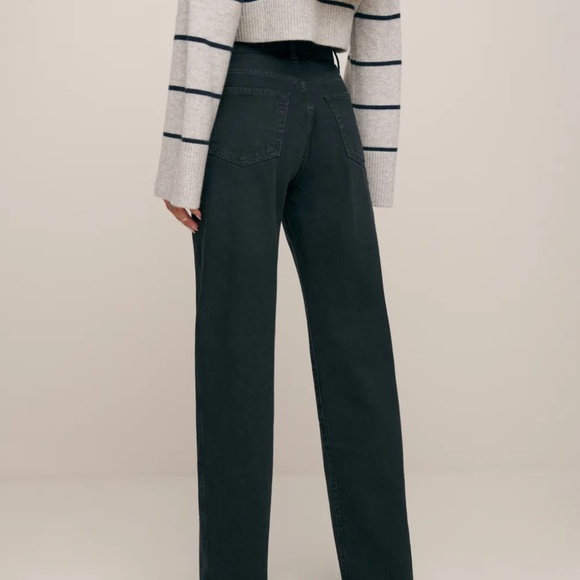 90s Mid Rise Straight Jeans from Reformation Sz 30 - Picture 4 of 8